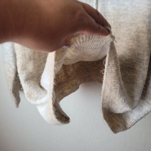 Calvin Klein Ombre Stripe Cowl Neck Long Sleeve Sweater - Picture 5 of 8